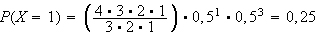 Beispiel Binomialverteilung