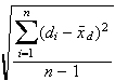 Formel für s_quer