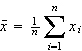 Formel aritmethisches Mittel