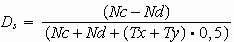 Formel symmetrische Variante