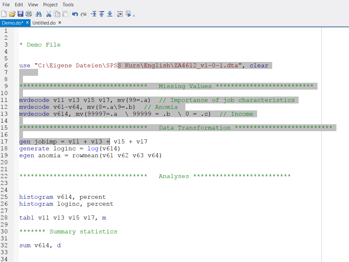 Stata Guide: with Stata